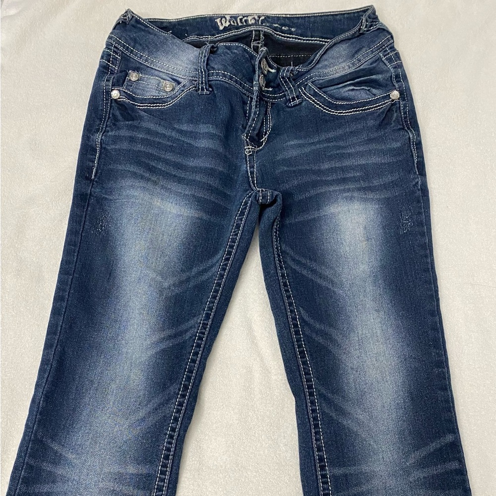 Wallflower Indigo Straight Leg Jeans